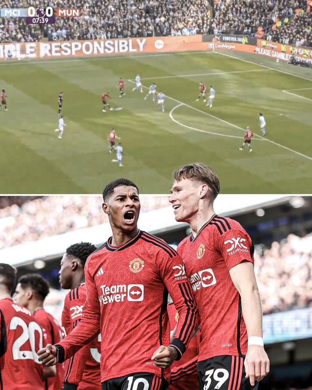 【英超】拉10世界波难奈福登双响，曼城3-1曼联