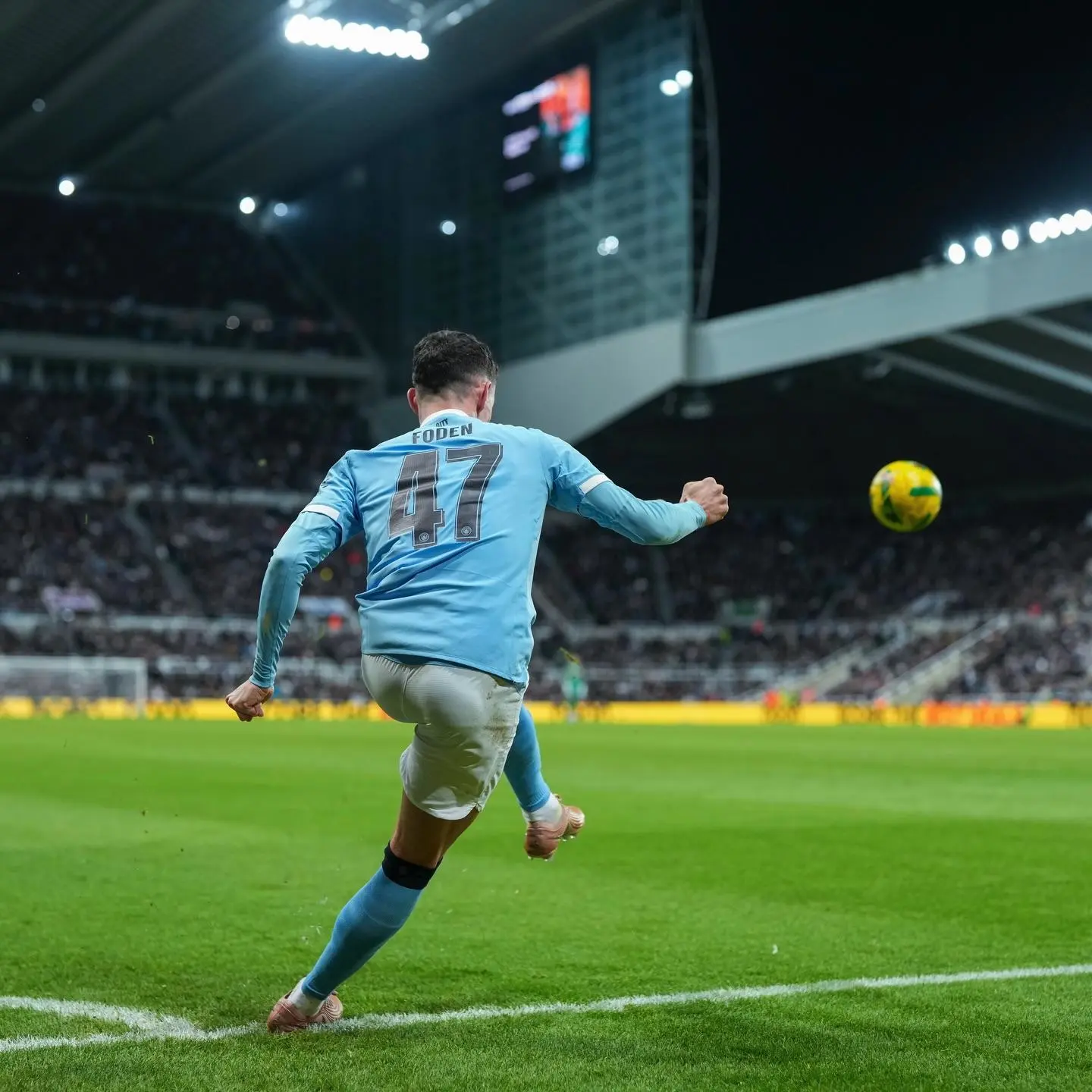 客胜纽卡,福登赛后社媒:准备好迎接第二回合了!