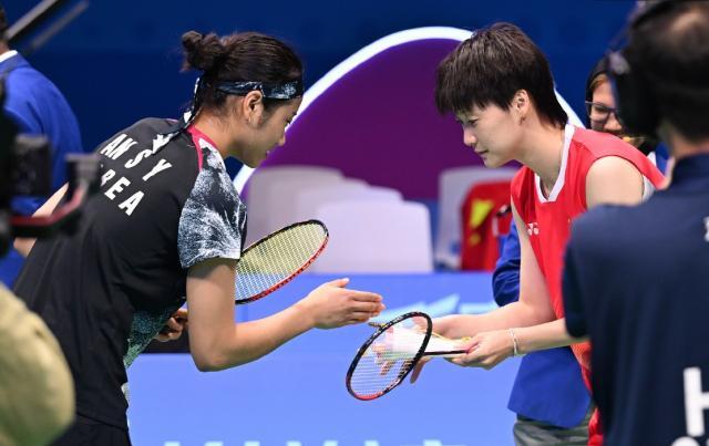 陈雨菲再负安洗莹 是真的打不过啊